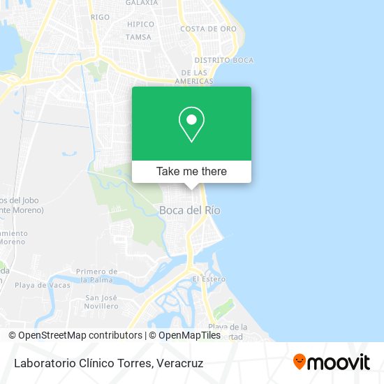 Mapa de Laboratorio Clínico Torres