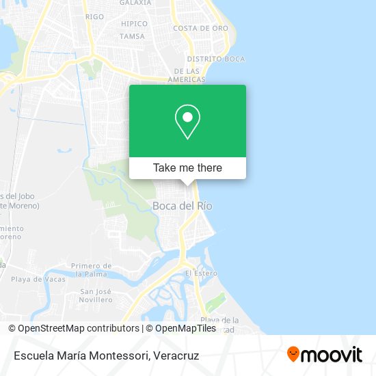 Escuela María Montessori map