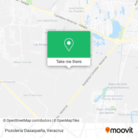 Pozoleria Oaxaqueña map