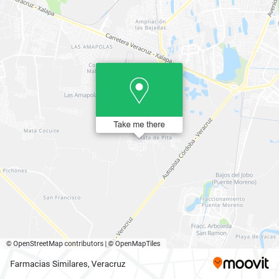 Farmacias Similares map