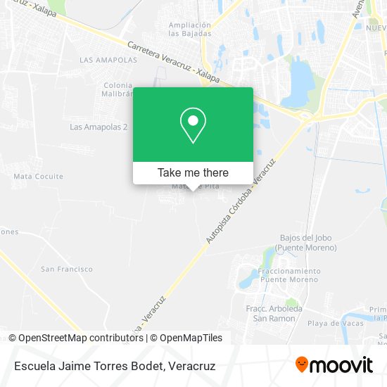 Mapa de Escuela Jaime Torres Bodet