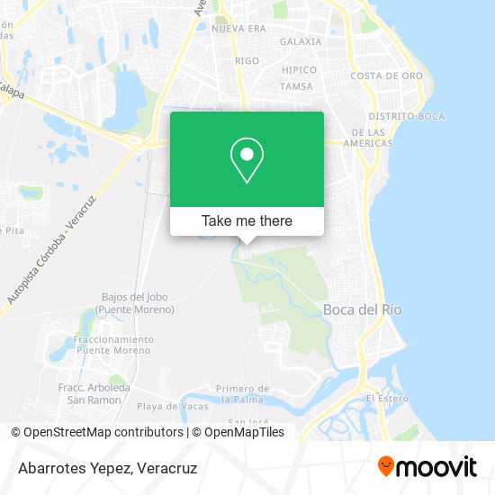 Mapa de Abarrotes Yepez