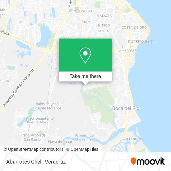 Mapa de Abarrotes Cheli
