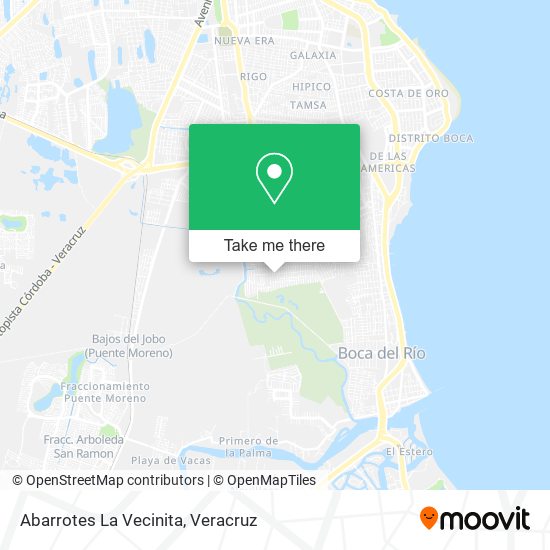 Abarrotes La Vecinita map
