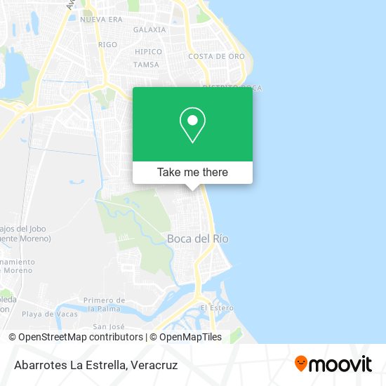Abarrotes La Estrella map