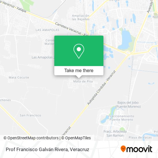Mapa de Prof Francisco Galván Rivera