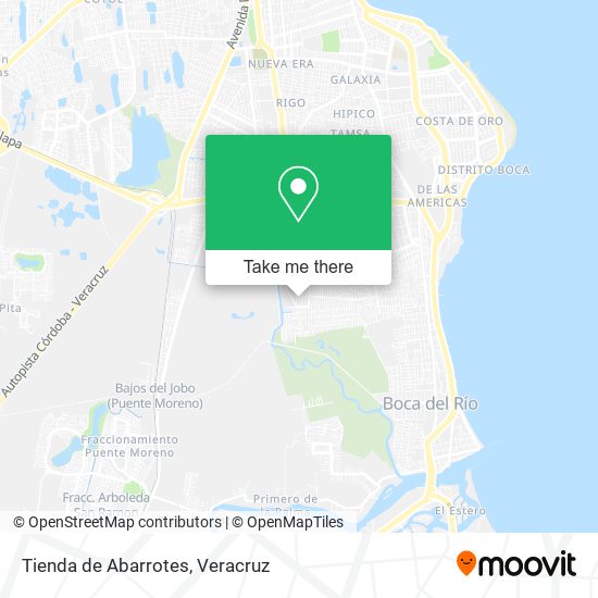 Mapa de Tienda de Abarrotes