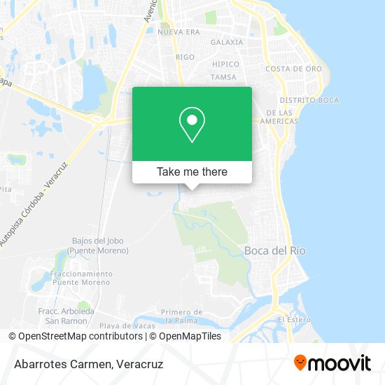 Mapa de Abarrotes Carmen