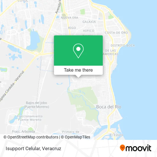 Isupport Celular map