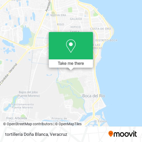 tortillería Doña Blanca map