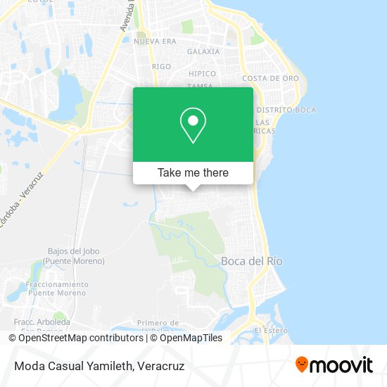 Moda Casual Yamileth map