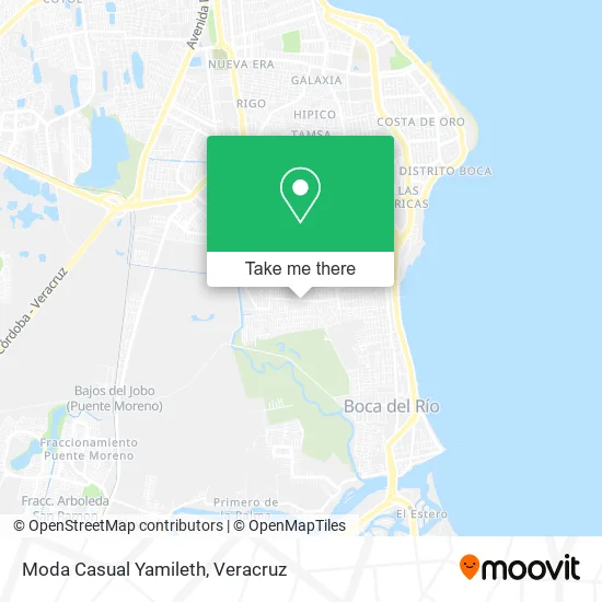 Moda Casual Yamileth map