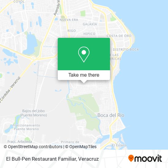 Mapa de El Bull-Pen Restaurant Familiar