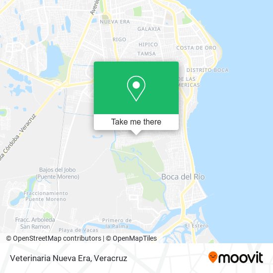 Veterinaria Nueva Era map