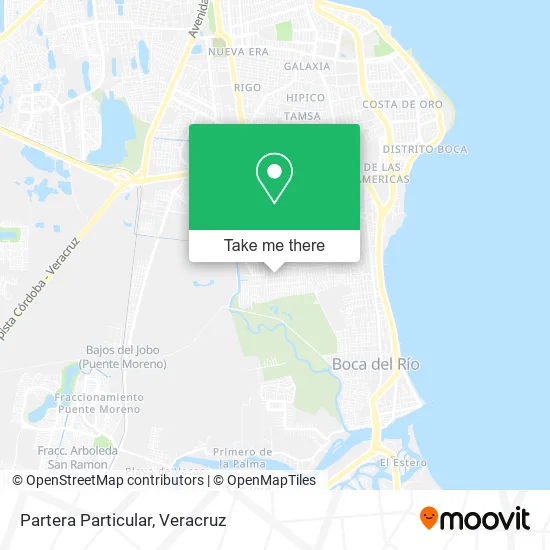 Partera Particular map
