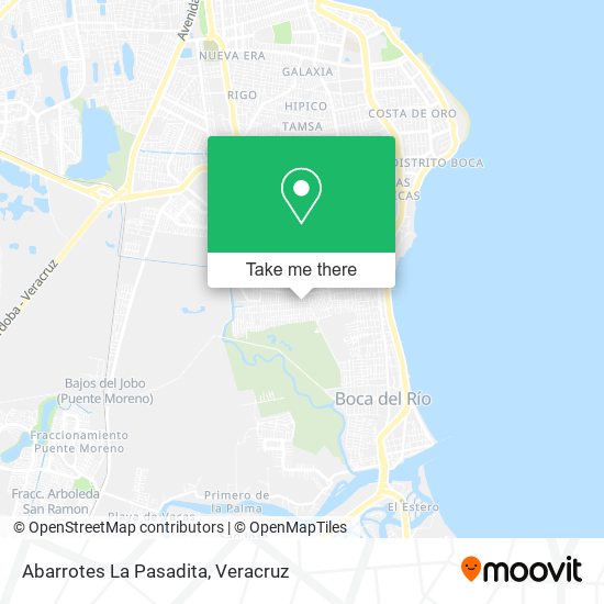 Mapa de Abarrotes La Pasadita