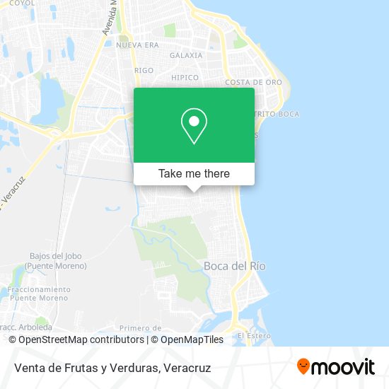 Venta de Frutas y Verduras map
