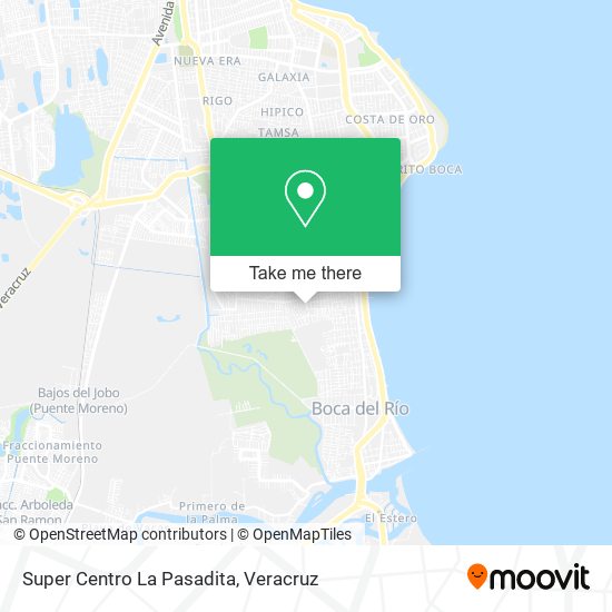 Super Centro La Pasadita map