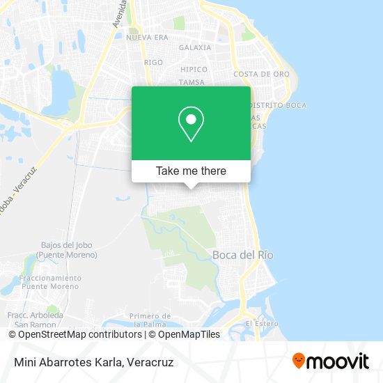 Mapa de Mini Abarrotes Karla