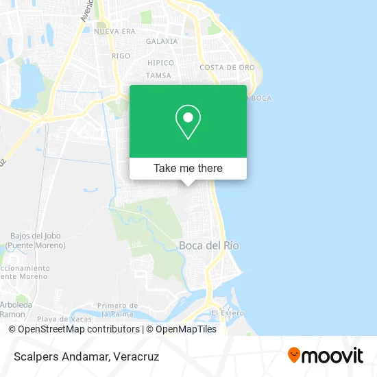 Scalpers Andamar map