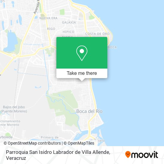 Parroquia San Isidro Labrador de Villa Allende map