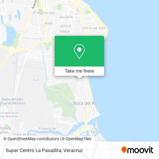 Super Centro La Pasadita map