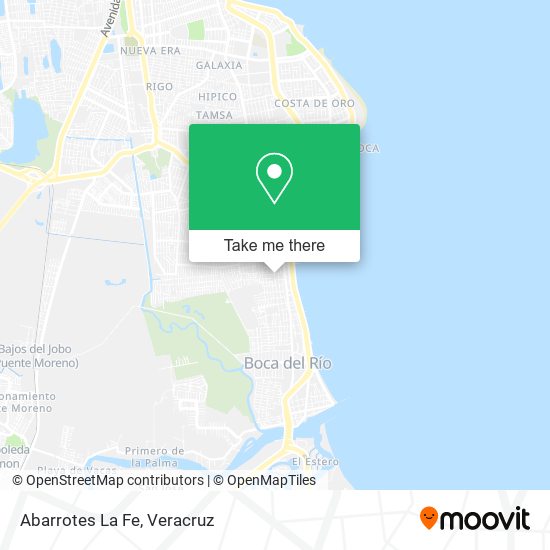 Mapa de Abarrotes La Fe