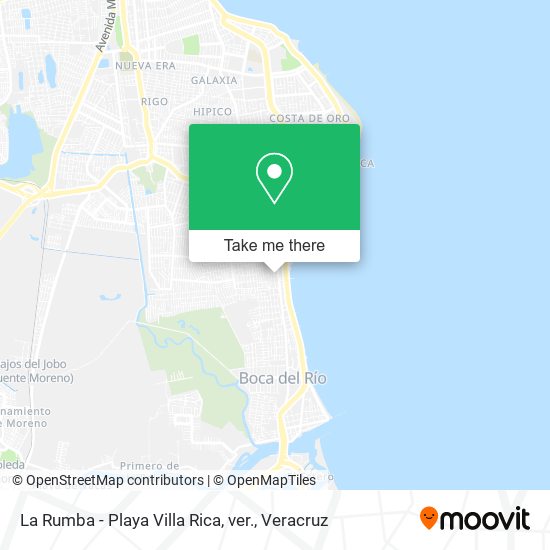 La Rumba - Playa Villa Rica, ver. map