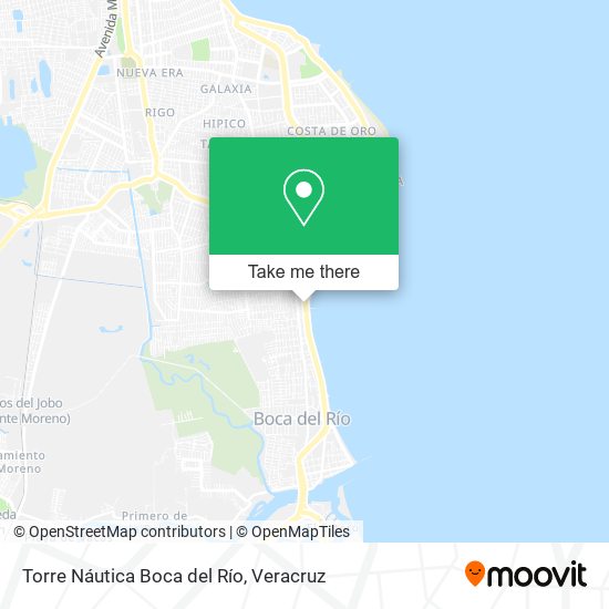 Torre Náutica Boca del Río map