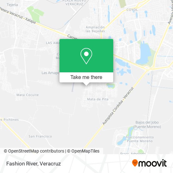 Mapa de Fashion River