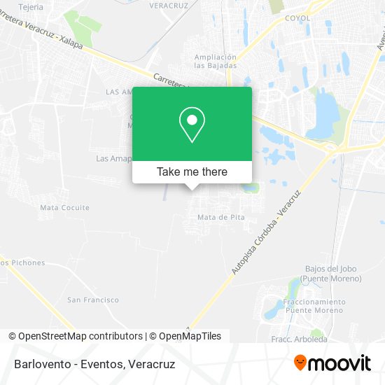 Barlovento - Eventos map