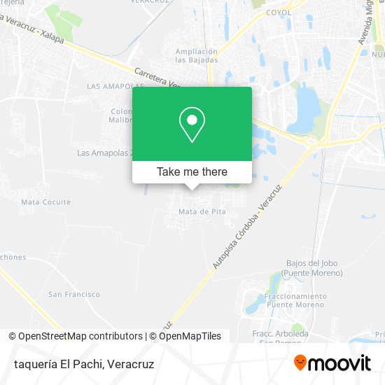 taquería El Pachi map
