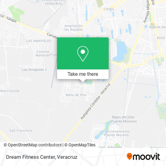 Mapa de Dream Fitness Center