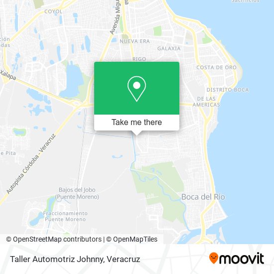 Taller Automotriz Johnny map