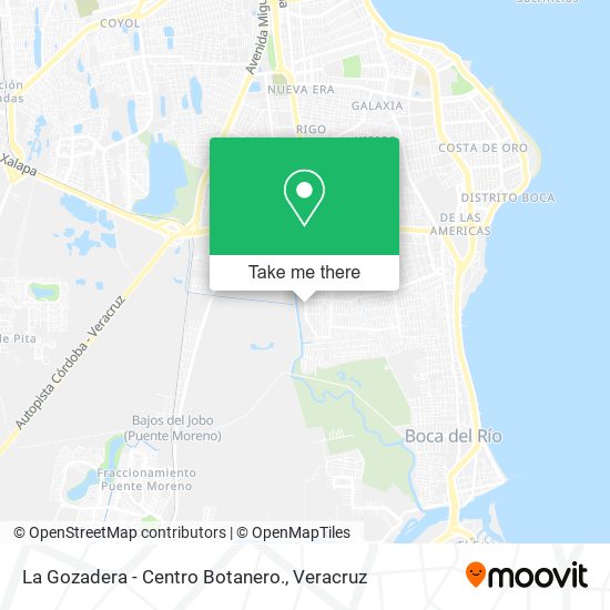 La Gozadera - Centro Botanero. map