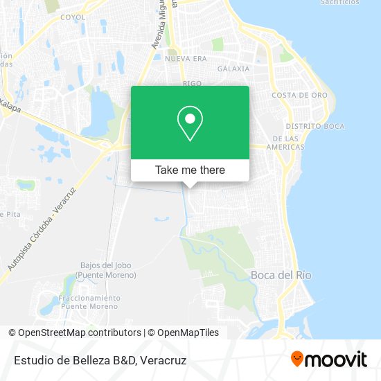 Mapa de Estudio de Belleza B&D