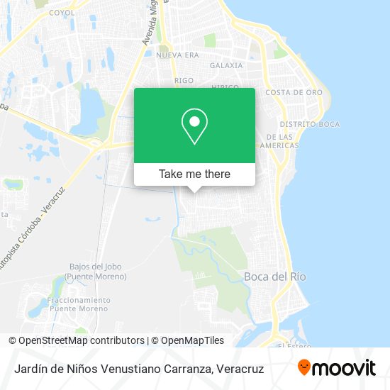 Jardín de Niños Venustiano Carranza map