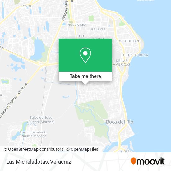 Mapa de Las Micheladotas