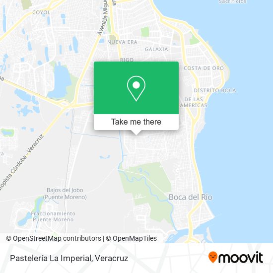 Pastelería La Imperial map