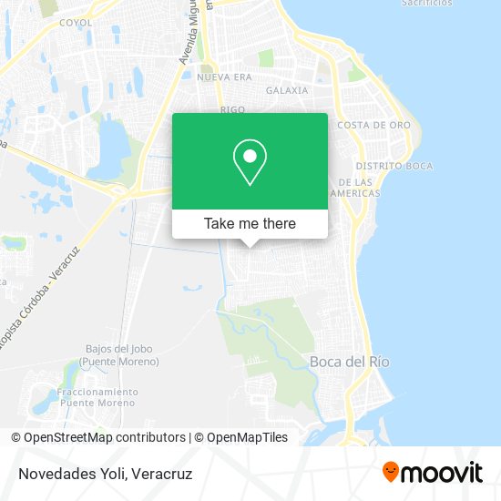 Mapa de Novedades Yoli