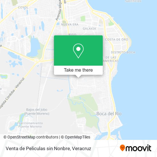 Venta de Peliculas sin Nonbre map