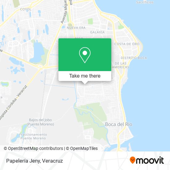 Mapa de Papelería Jeny