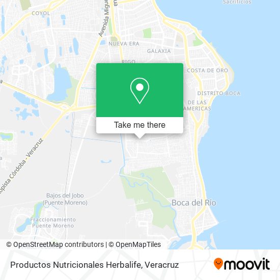 Mapa de Productos Nutricionales Herbalife