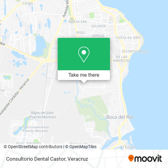 Consultorio Dental Castor map