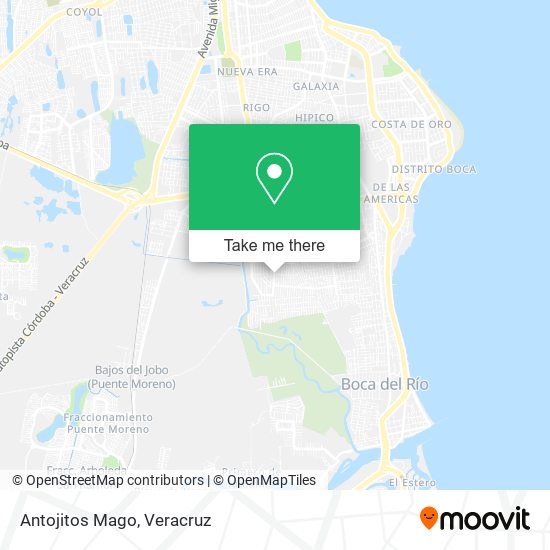 Mapa de Antojitos Mago