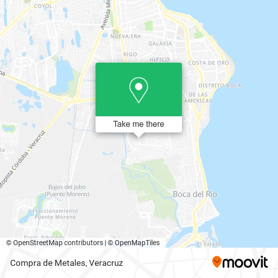 Compra de Metales map