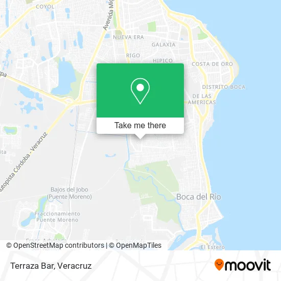 Terraza Bar map