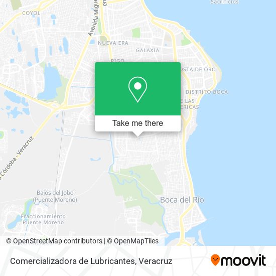 Comercializadora de Lubricantes map