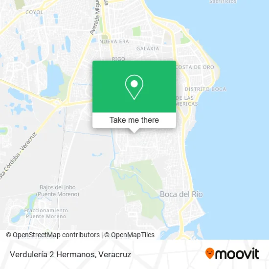 Verdulería 2 Hermanos map