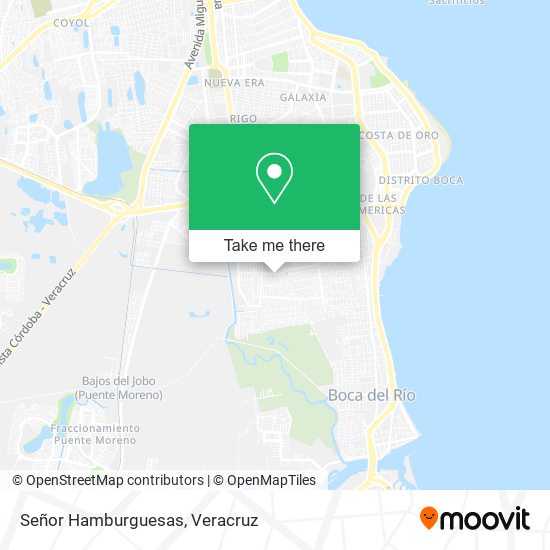 Mapa de Señor Hamburguesas
